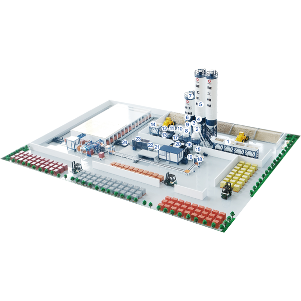 Otra maquinaria para la fabricación de bloques